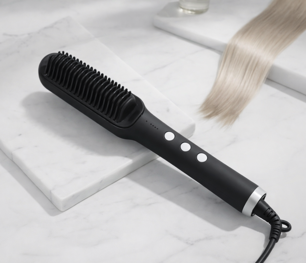 Cepillo Alisador/Rizador de Pelo SILKYA