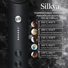 Cargar imagen en el visor de la galería, Cepillo Alisador/Rizador de Pelo SILKYA
